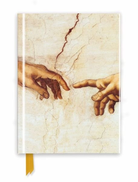 Cover for Michelangelo: Creation Hands (Foiled Journal) - Flame Tree Notebooks (Stationery) [New edition] (2017)