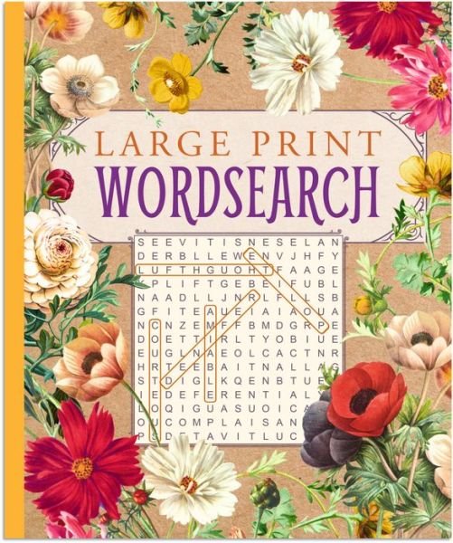 Cover for Eric Saunders · Large Print Wordsearch (Book) (2020)