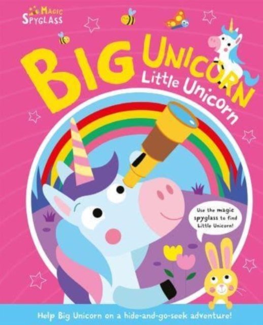 Cover for Katie Button · Big Unicorn Little Unicorn - Seek and Find Spyglass Books (Board book) (2023)