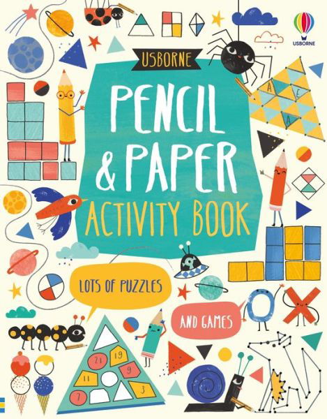 Pencil and Paper Activity Book - James Maclaine - Books - Usborne Publishing, Limited - 9781805074144 - January 2, 2024