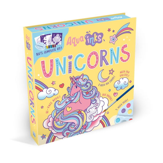 Cover for Connie Isaacs · Aqua Inks Unicorns - Activity Station Gift Boxes (Paperback Book) (2024)