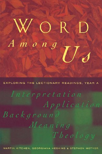 Word Among Us: Insights into the Lectionary Readings, Year A - Martin Kitchen - Książki - Canterbury Press Norwich - 9781853114144 - 1 września 2001