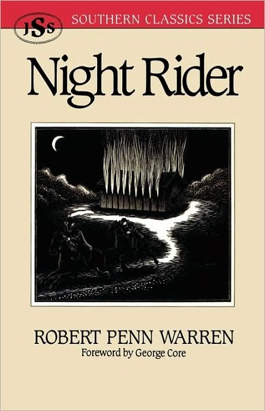 Night Rider - Southern Classics Series - Robert Penn Warren - Books - J S Sanders and Company Incorporated - 9781879941144 - September 15, 1992