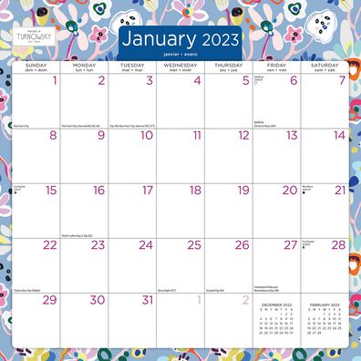 Cover for Browntrout · Turnowsky House of 2023 Square Office 12x12 Stkr (Calendar) (2022)