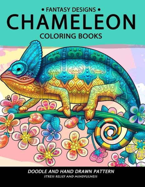 Cover for Balloon Publishing · Chameleon Coloring Book (Paperback Book) (2017)