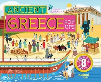 Cover for David Hawcock · Ancient Greece Pop-Ups - Ancient Civilisations Pop-Ups (Inbunden Bok) (2024)