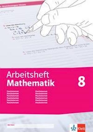 Cover for Klett Ernst /Schulbuch · Arbeitsheft Mathematik. Arbeitsheft mit Lösungsheft Klasse 8 (Paperback Book) (2022)
