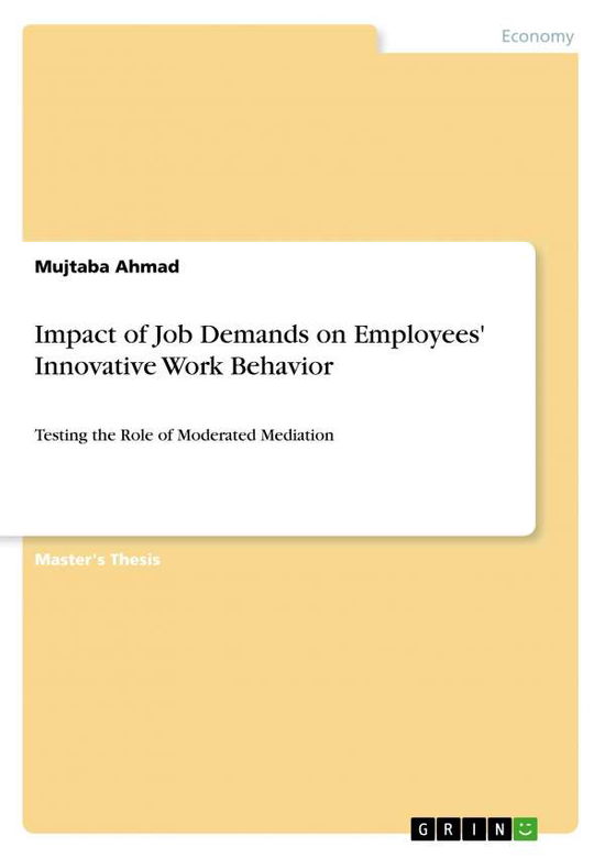 Cover for Ahmad · Impact of Job Demands on Employee (Book)