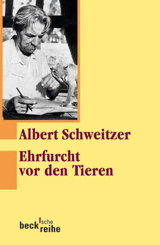 Cover for Albert Schweitzer · Ehrfurcht vor den Tieren (Book) (2023)