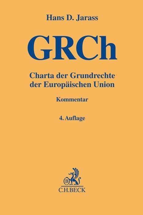 Cover for Jarass · Charta der Grundrechte der Europ (Bog)