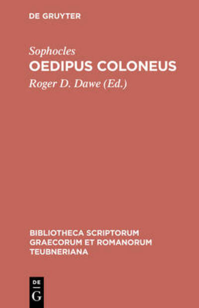 Cover for Sophocles / Dawe · Oedipus Coloneus Pb (Book) [3rd edition] (1996)