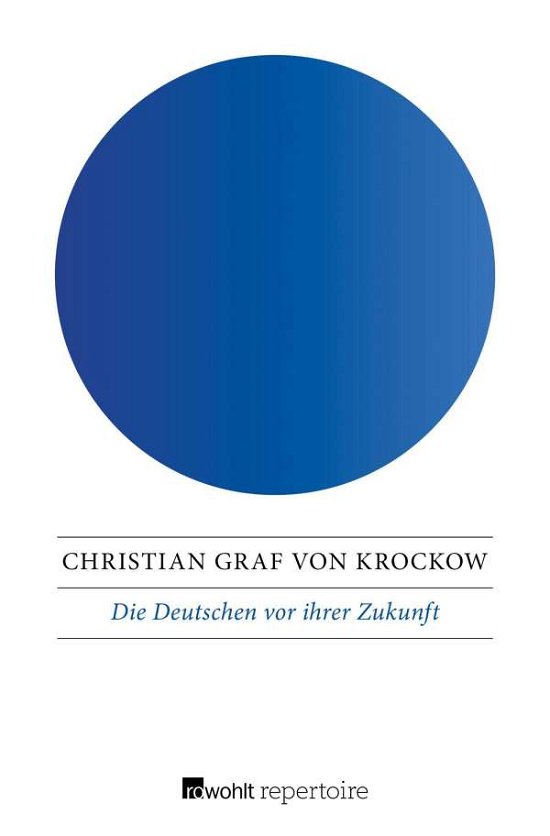 Cover for Krockow · Die Deutschen vor ihrer Zukunft (Book)