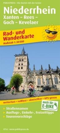 Lower Rhine, cycling and hiking map 1:50,000 - Publicpress - Bøger - Freytag-Berndt - 9783747307144 - 9. august 2019