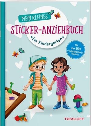 Cover for Anna-Lena Kühler · Mein kleines Sticker-Anziehbuch. Im Kindergarten (Taschenbuch) (2022)