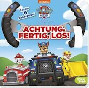 Cover for Panini · PAW Patrol: Achtung, fertig, los! Lenke 6 Fahrzeuge! (Book) (2022)