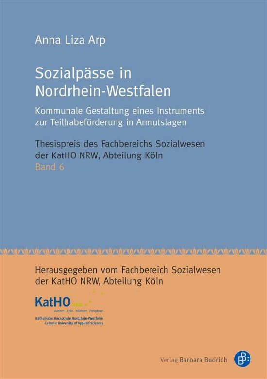 Cover for Arp · Sozialpässe in Nordrhein-Westfalen (Book)