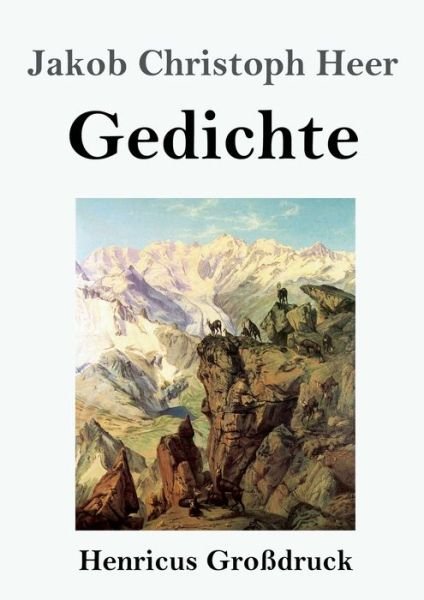 Cover for Jakob Christoph Heer · Gedichte (Grossdruck) (Taschenbuch) (2019)