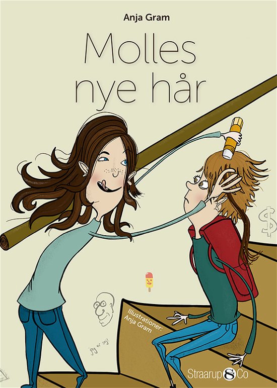 Cover for Anja Gram · Molle: Molles nye hår (Innbunden bok) [1. utgave] (2019)