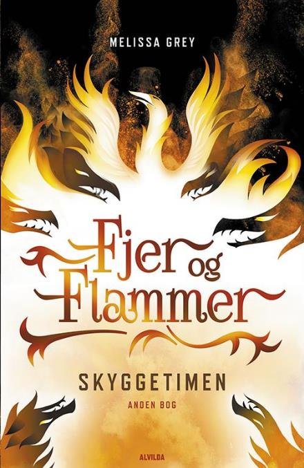 Cover for Melissa Grey · Fjer og flammer: Fjer og flammer 2: Skyggetimen (Bound Book) [2.º edición] (2017)