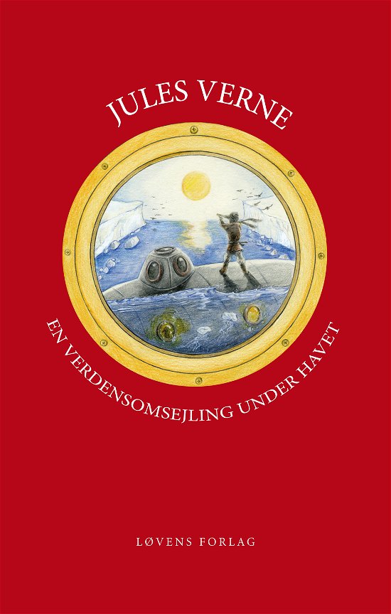 Cover for Jules Verne · En verdensomsejling under havet (Sewn Spine Book) [1º edição] (2022)