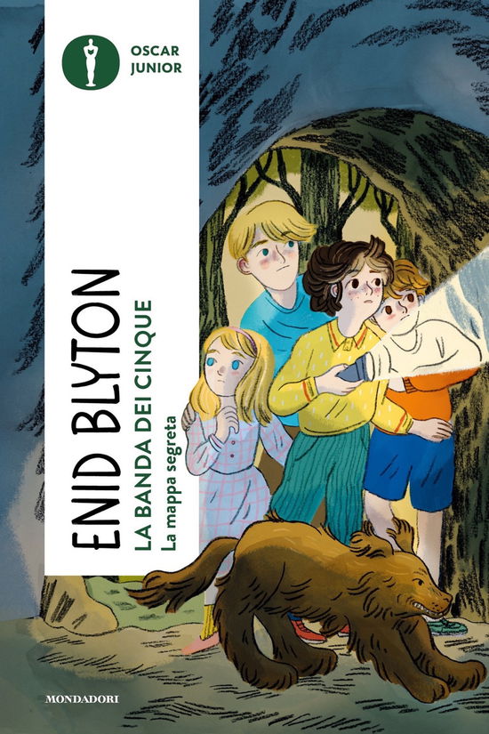 Cover for Enid Blyton · La Mappa Segreta. La Banda Dei Cinque #02 (Book)