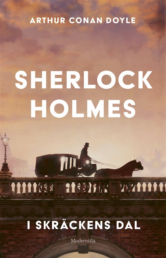 Cover for Arthur Conan Doyle · I skräckens dal (Innbunden bok) (2023)