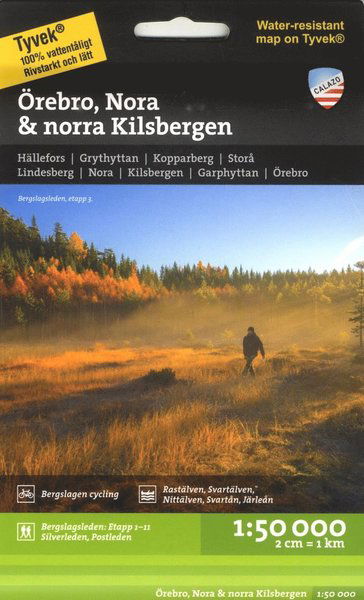 Cover for Örebro, Nora &amp; Norra Kilsbergen 1:50.000 (Stationery) (2018)