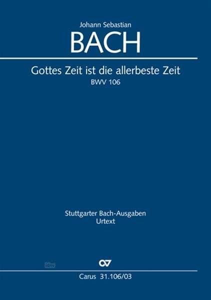 Cover for Bach · Gottes Zeit ist die allerbeste Zei (Book)