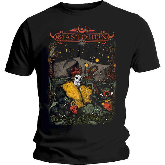 Mastodon Unisex T-Shirt: Seated Sovereign - Mastodon - Produtos -  - 9950670117144 - 