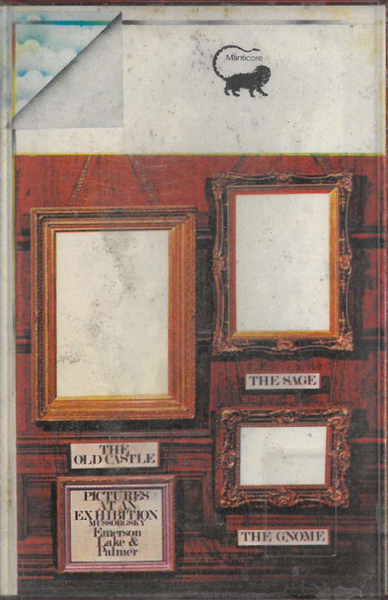 Cover for Emerson Lake &amp; Palmer  · Pictures At An Exhibition (Cassette)