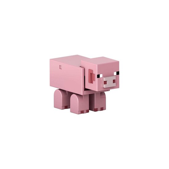 Cover for Minecraft · Biome Builds 8cm Figure - Pig (hlb18) (Leketøy)