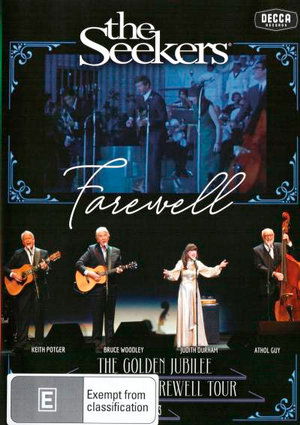 FAREWELL (DVD) by SEEKERS THE - Seekers the - Film - Universal Music - 0602577472145 - 19. juli 2019