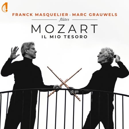 Cover for Franck Masquelier &amp; Marc Grauwels · Il Mio Tesoro - Mozart (CD) (2023)