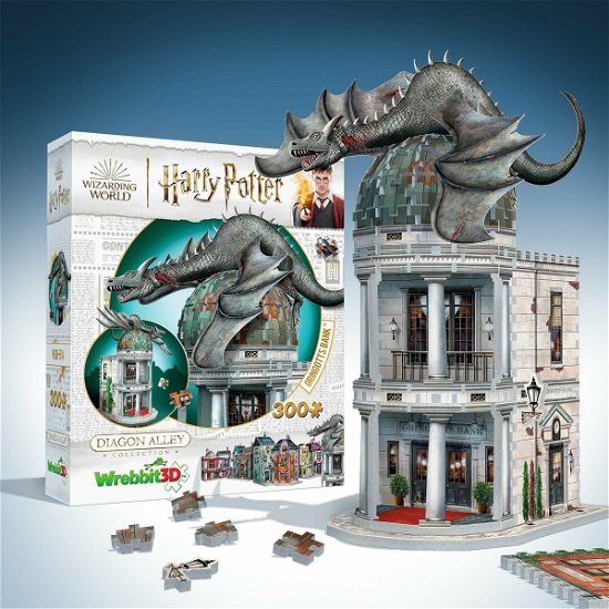 Cover for Diagon Alley Collection Gringotts Bank 300pc Puzzle · Puzzle 3d Harry Potter Banco Gringotts (Toys)