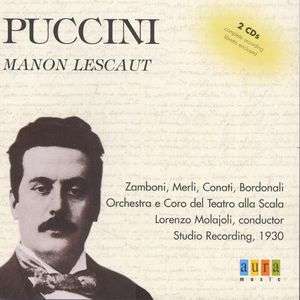 Cover for Puccini: Manon Lescaut · Various Artists (CD)