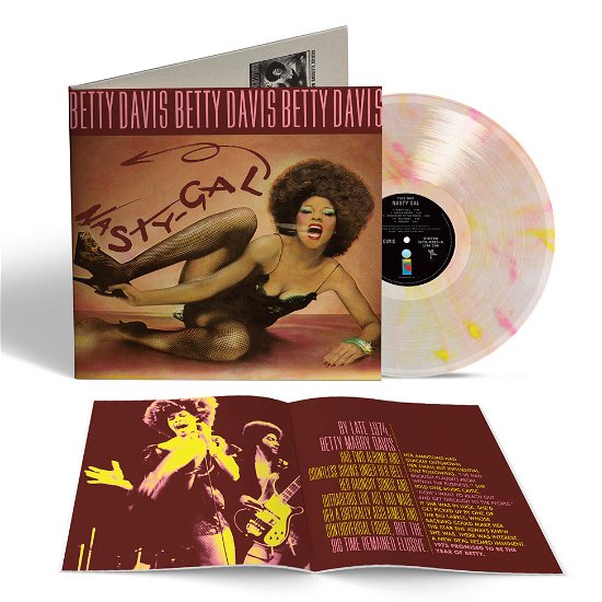 Cover for Betty Davis · Nasty Gal (LP) [Pink / Yellow Vinyl edition] (2024)