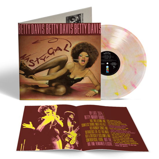 Betty Davis · Nasty Gal (LP) [Pink / Yellow Vinyl edition] (2024)
