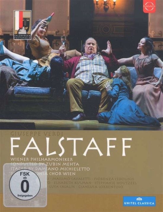 Cover for Giuseppe Verdi · Falstaff: Salzburg Festival (Mehta) (Blu-ray) (2014)