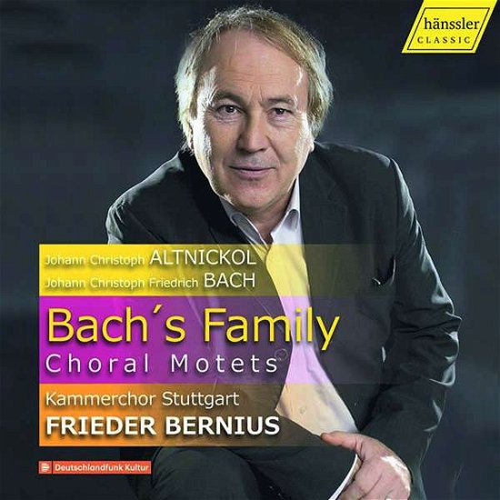 Cover for Frieder Bernius · Bachs Family Choral Motets (CD) (2019)