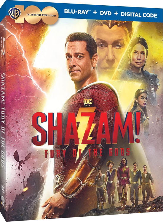 Cover for Shazam Fury of the Gods (Blu-ray) (2023)