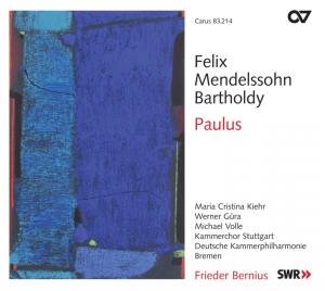 Cover for F. Mendelssohn-bartholdy · Paulus (CD) (2007)