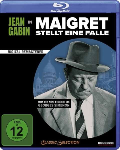 Cover for Jean Gabin / Guy Decomble · Maigret Stellt Eine Falle (Blu-ray) (2014)