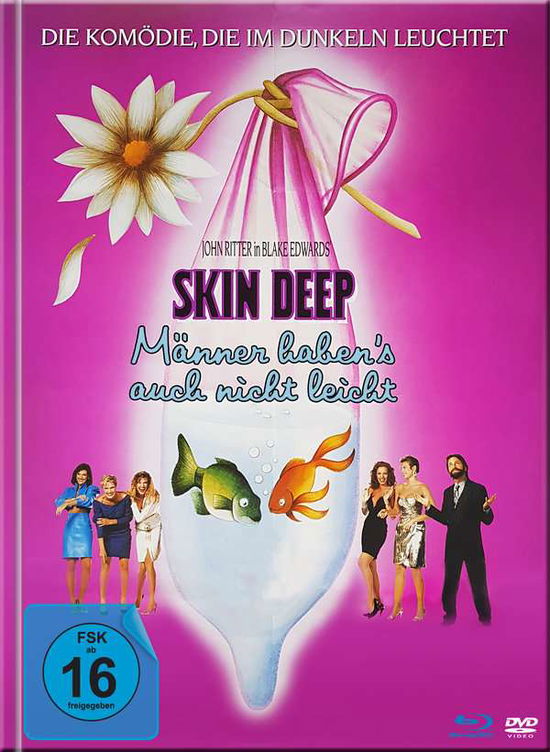 Cover for John Ritter,vincent Gardenia,alyson Reed, · Skin Deep: Männer Habens Auch Nicht Leicht (Blu-Ray) (2020)