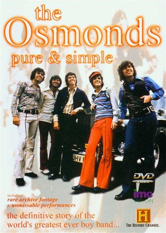 Cover for Osmonds · Pure &amp; Simple (DVD) (2003)