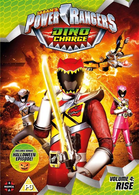Cover for Camille Hyde · Power Rangers - Dino Charge (Episodes 13 to 17) + Halloween Special (DVD) (2017)