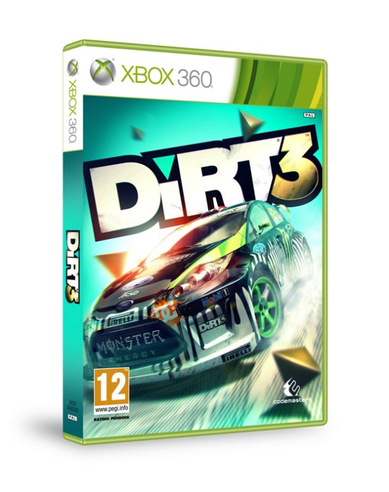 Cover for Spil-xbox · Dirt3 (X360) (2011)