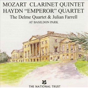 Cover for Delme String Quartet &amp; Julian Farrell · Quintet &amp; Quartet at Basildon Park (CD) (2003)