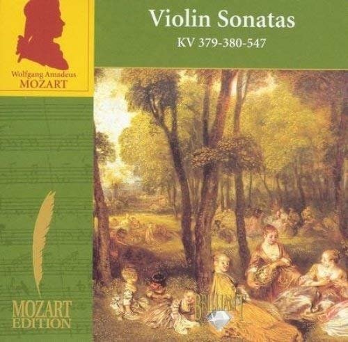 Cover for Accardo Salvatore / Canino Bruno · Violin Sonatas Kv 379-380-547 (CD) (1998)