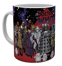 Cover for Doctor Who · Group (Mug) (Krus) [White edition] (2020)