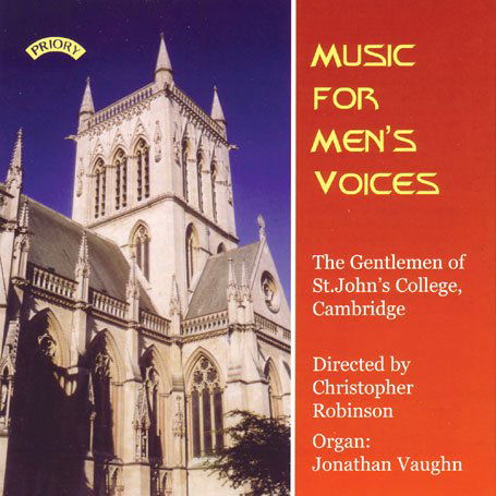 Gentlemen of St. Johns College / Cambridge / Robinson / Vaughn · Music For Mens Voices (CD) (2018)